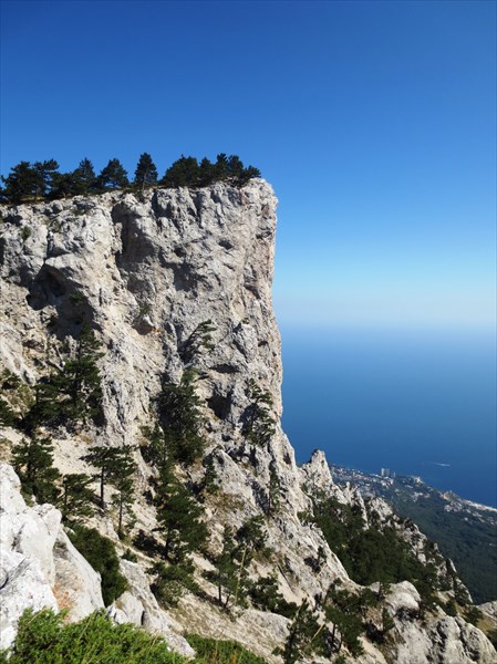 Вид на вершину Горы Ай-Петри 1234 м